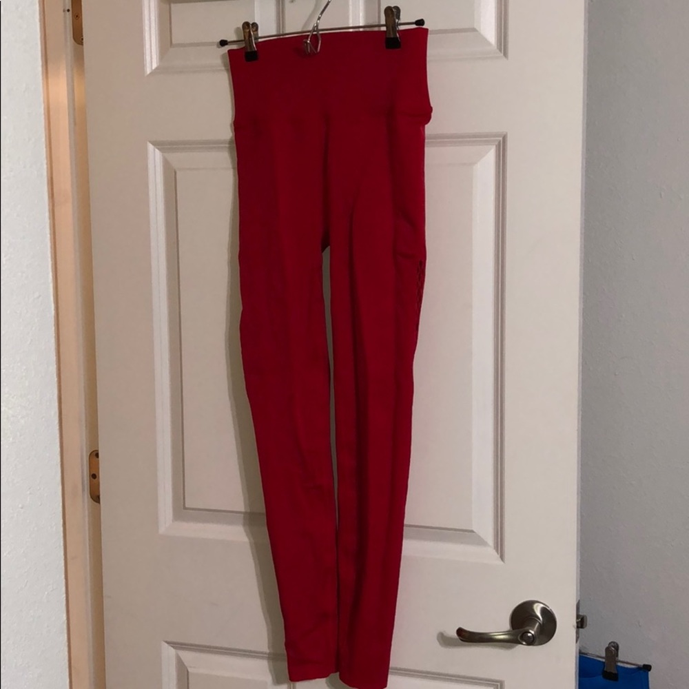 Fabletics High Waisted Sculpknit Mesh Leggings